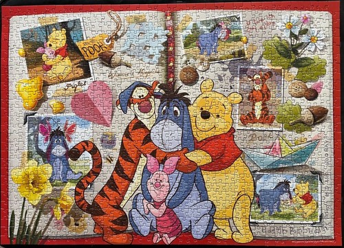 Rompecabezas Ravensburger Winnie the Pooh Keepsakes 1000 piezas 2011 en muy buena condición - Imagen 3 de 7