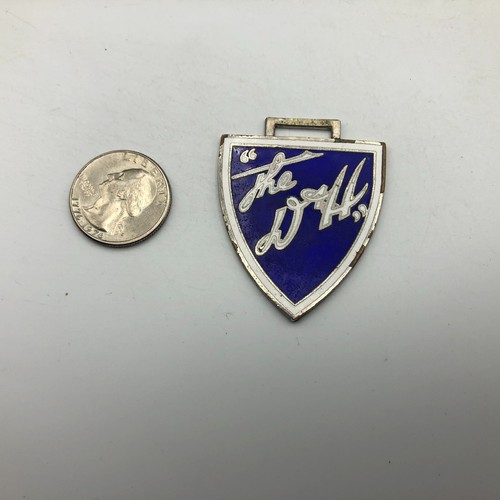 Delaware + Hudson Railway Watch FOB Enamel AS IS Rough Rare Vintage Railroad D&H - Picture 3 of 14
