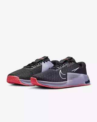 Men's 9 / WMN 10.5 Nike Metcon 9 Black Lilac Bloom RARE Color