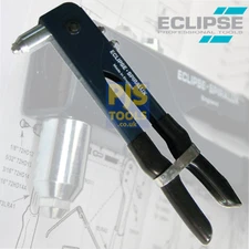 Eclipse Spiralux 2730 heavy duty hand lever rivet pliers riveter 3mm, 4mm & 5mm
