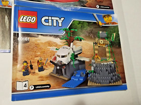 LEGO CITY: Jungle Exploration Site (60161) Set of 4 Replacement Manuals ONLY!!