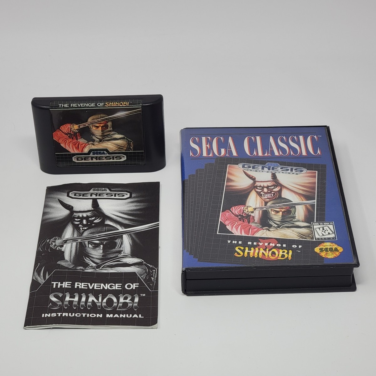 The Revenge of Shinobi (Sega Genesis) Classic CIB COMPLETE