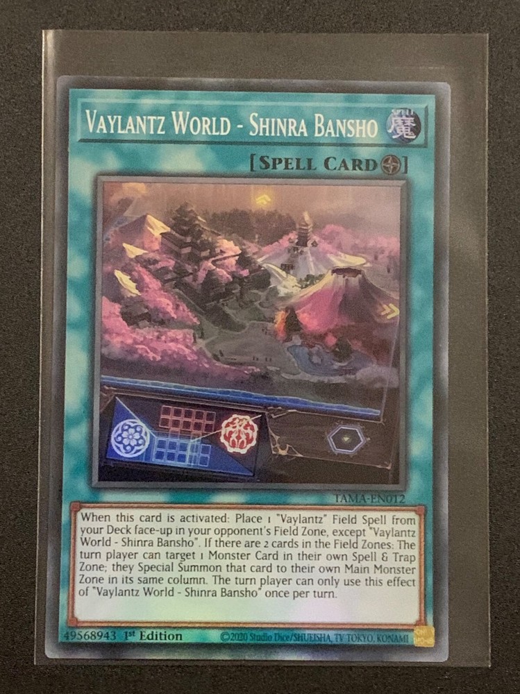 Vaylantz World - Shinra Bansho | TAMA-EN012 | Super Rare | 1st Ed | YuGiOh TCG