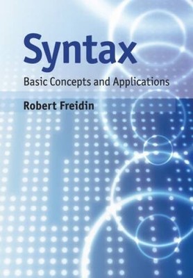 Syntax: Basic Concepts and Applications - Paperback - ACCEPTABLE
