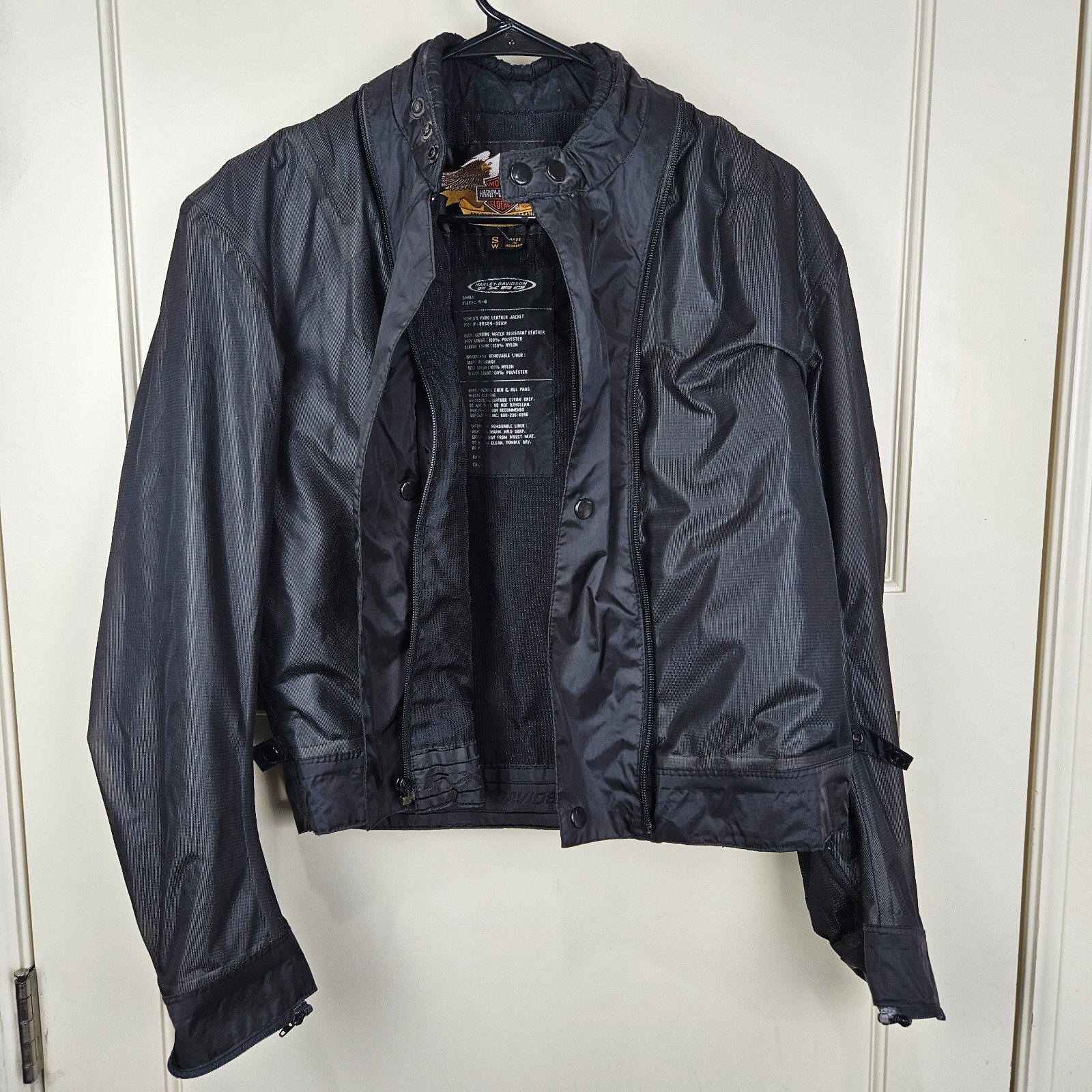 Harley Davidson Replacement Liner For Women’s FXRG Leather Jacket Size