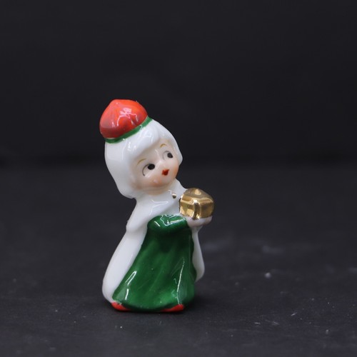 VTG Mid Century Miniature Christmas Porcelain Nativity Wise Men Napco Japan - Picture 3 of 20