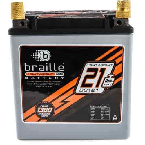 Braille Battery B3121 Advanced AGM Lightweight Racing Battery - Picture 3 of 3