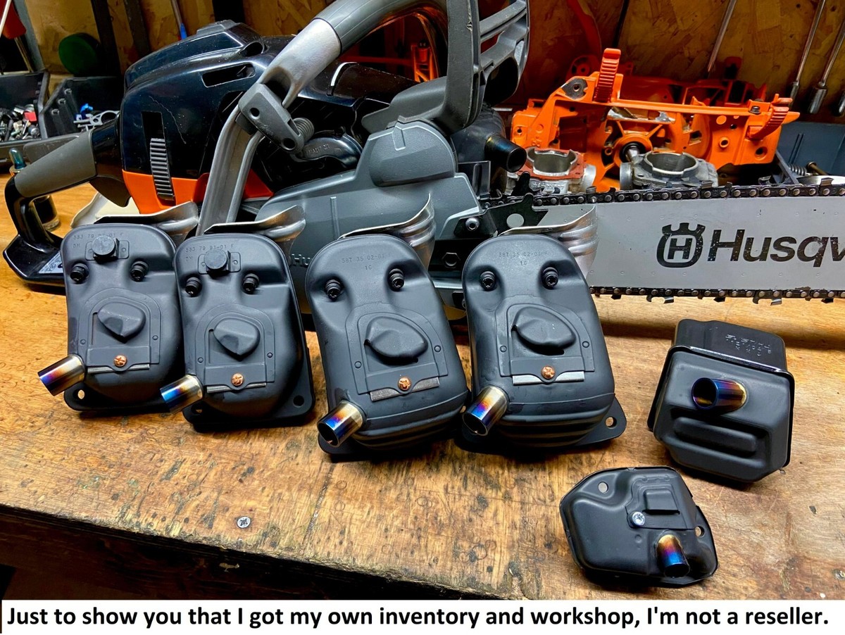 NEW OEM HUSQVARNA 562xp MKII Mark 2 PORTED EXHAUST DUAL PORT