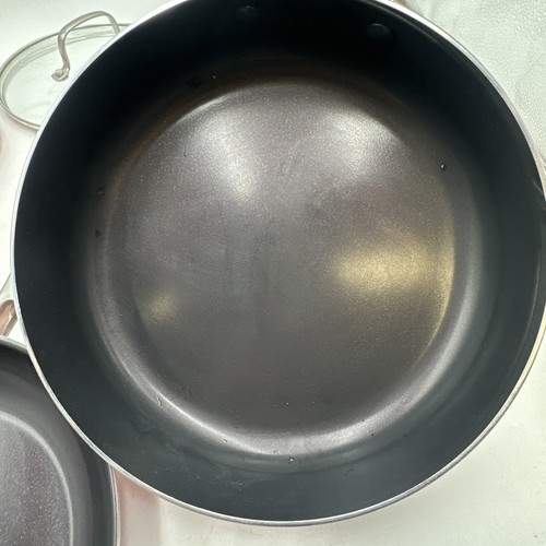 Pink Diamond 5-Piece Toxin-Free Ceramic Nonstick Pots Pans Skillet Pink + Lid - Picture 17 of 24