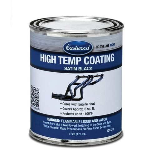 Eastwood High Temp Satin Black Coating High Heat And Engine Paint 1