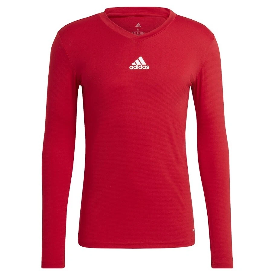 Adidas Mens Base First Layer Thermal Top T Shirt Crew Football Skins Baselayer