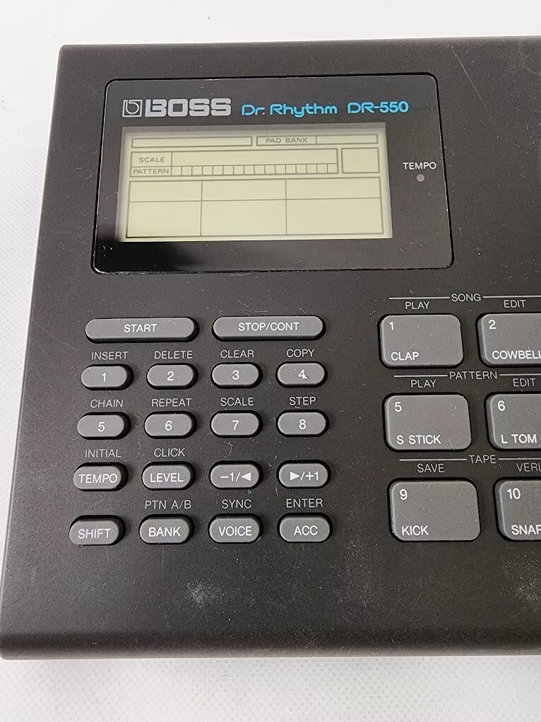 Dr 550 top drum machine