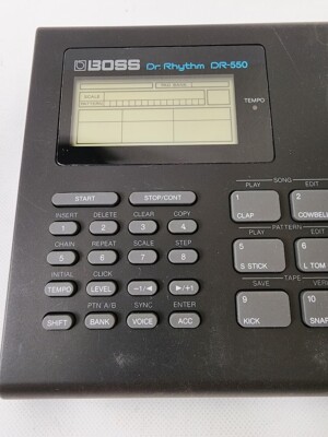 DTM・DAW BOSS DR-550 electronic drum machine Boss DR-550 Dr. Rhythm Drum Machine | eBay