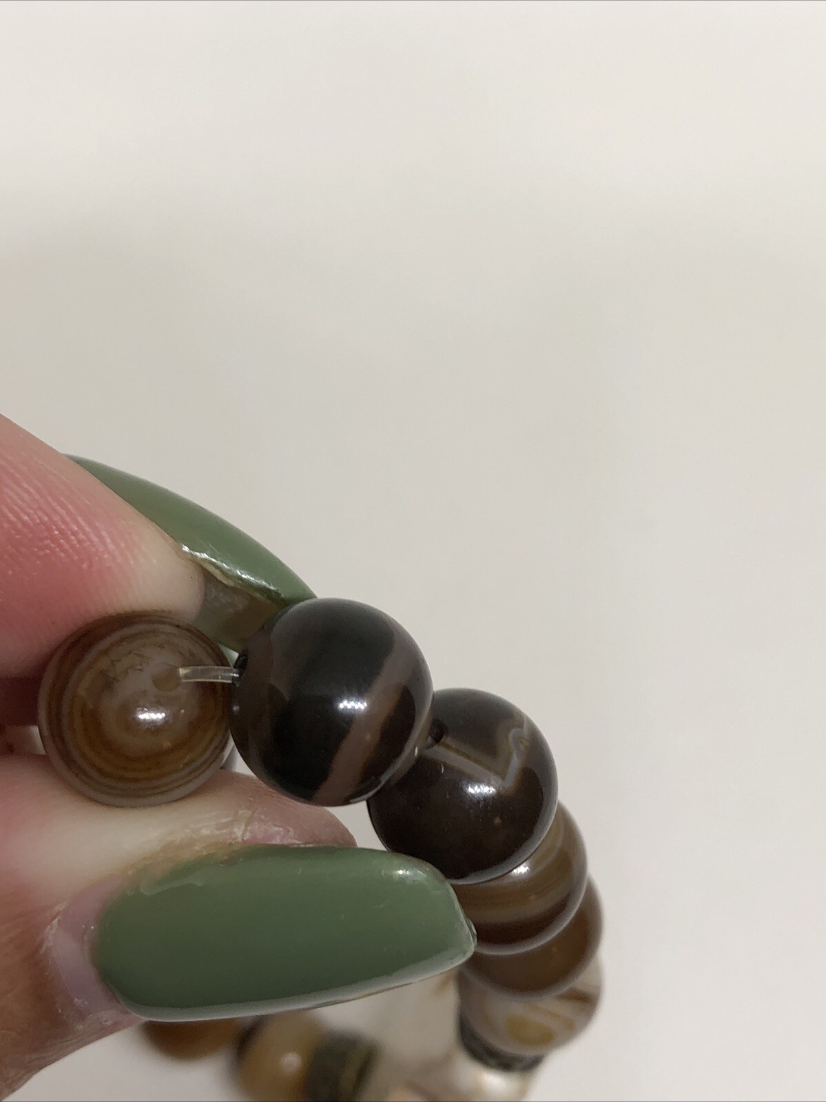 Cross The Path Brown Stone Stretchable Cross Brac… - image 8