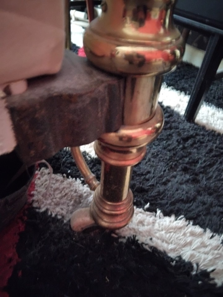 Kingsize Victorian Brass Bedstead With Base eBay