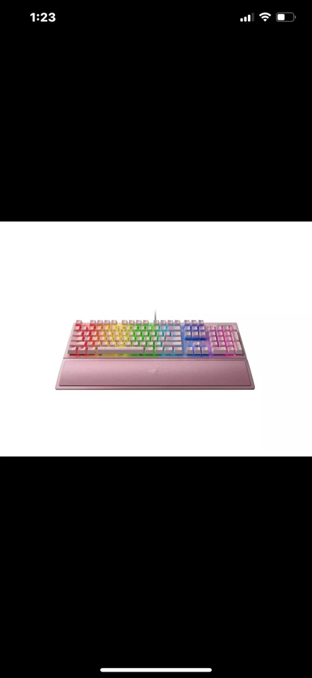 Razer BlackWidow V3 Mechanical Gaming Keyboard: Pink! - Image 4 of 4