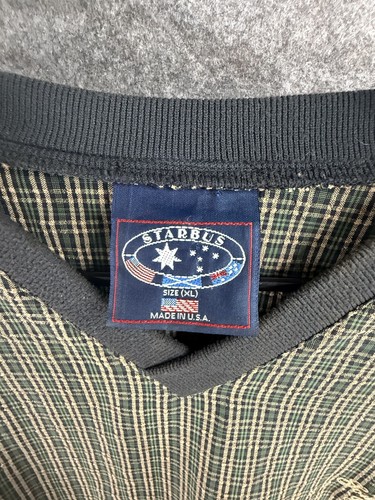 Southampton Golf Club Sweater Men's XL Brown Plaid Pullover Sweater - Picture 3 of 6