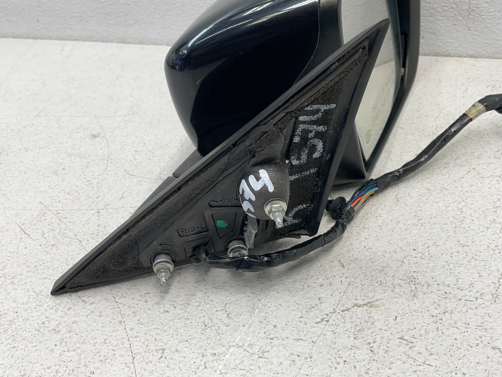 2014-2017 Maserati Quattroporte GTS Right Heated Side View Mirror Black 1574 OEM