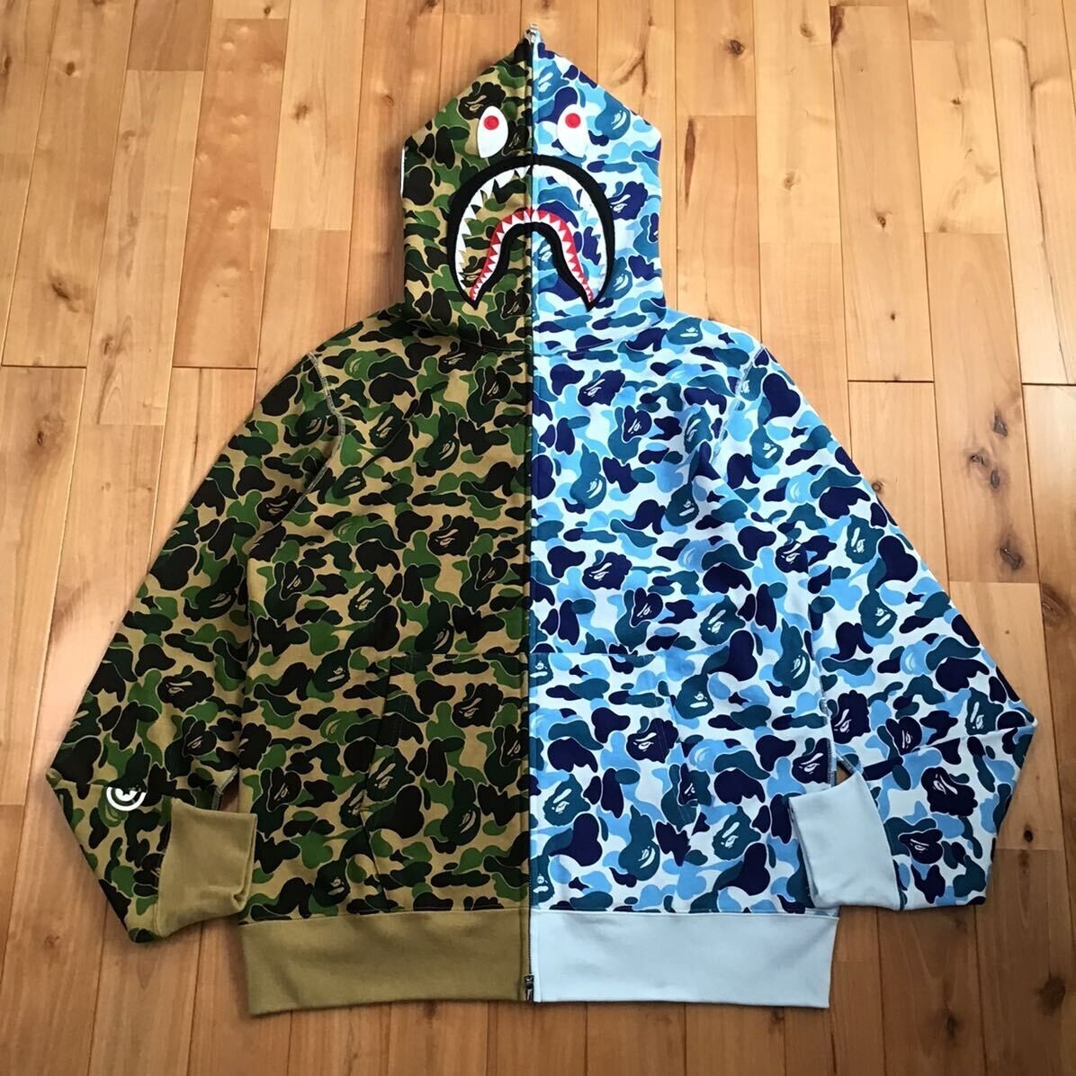 BAPE ABC camo shark full zip hoodie A Bathing Ape Size XL | eBay BAPE ABC camo shark full zip hoodie A Bathing Ape Size XL | eBay