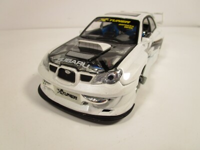 BOLEY 1/24 XTUNER WHITE SUBARU IMPREZA WRX STI NEW *READ DESCRIPTION*