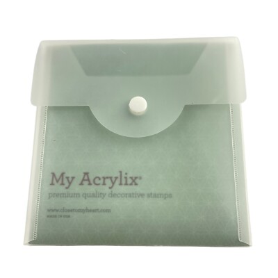 My Acrylix  Close To My Heart TAKE NOTE D1574 Acrylic Stamps Cricut Bundle