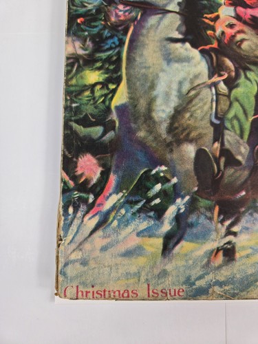 Western Story Pulp Magazine December 1928 Christmas Issue - Santa Claus Cover - Picture 2 of 9