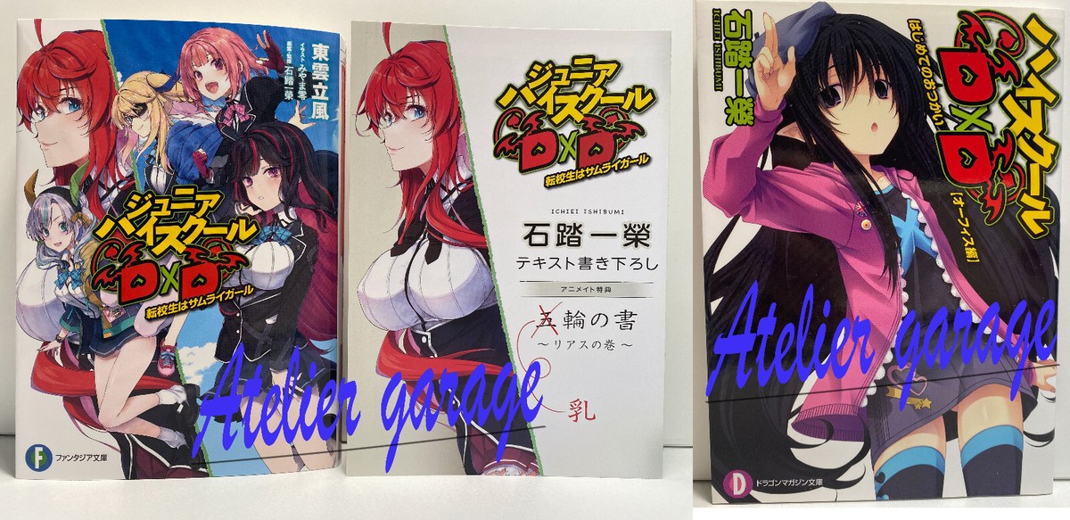 High School DxD Junior+leaflet+Hajimete no Otsukai Ofuisu Hen LTD