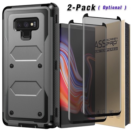 Für Samsung Galaxy Note 9 Stoßfeste Hülle Robust Cover / Privacy Hartglas - Bild 31 von 54
