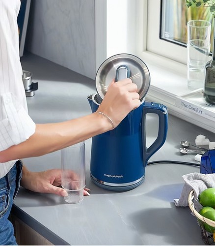MORPHY RICHARDS Electric Water Kettle Stainless Steel Thermostatic 1800W LED AU - Picture 11 of 22