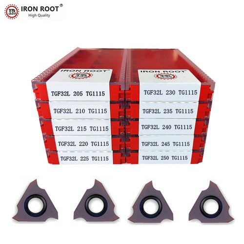 10P TGF32L 220 TG1115 CNC Lathe Turning Tool Tool Grooving Carbide Insert CTGFR - Picture 2 of 6