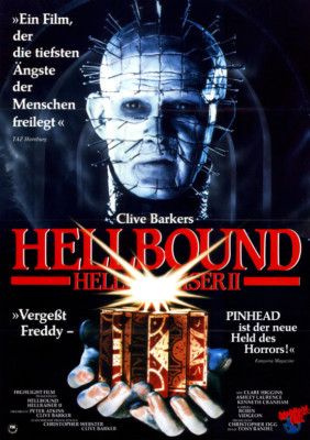 Hellbound - Hellraiser II ORIGINAL A1 Kinoplakat Clive Barker / Clare Higgins