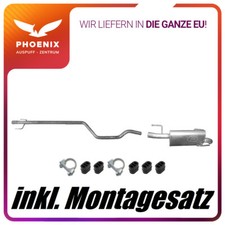 für Opel Meriva A 1.7 CDTi 2003-2010 mit DPF Auspuffanlage Rohr+Endschalldämpfer