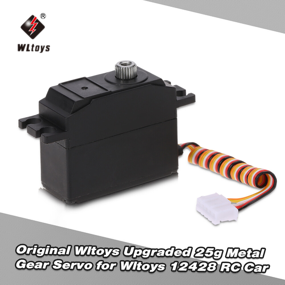 Akozon Kunststoff-Getriebe Servo Für WLtoys 12428/12427 RC Auto – Leichtes Upgrade-Ersatzteil