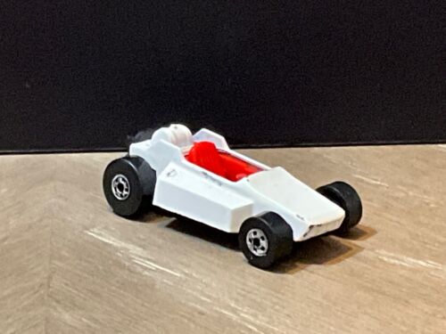 Mattel Hot Wheels 1975 “Rock Buster” blanco/rojo fundido a presión - Imagen 2 de 5
