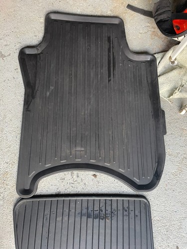 Original Rubber Floor Mats for for BMW 750i 2002-2008 Black 4x - Picture 2 of 5