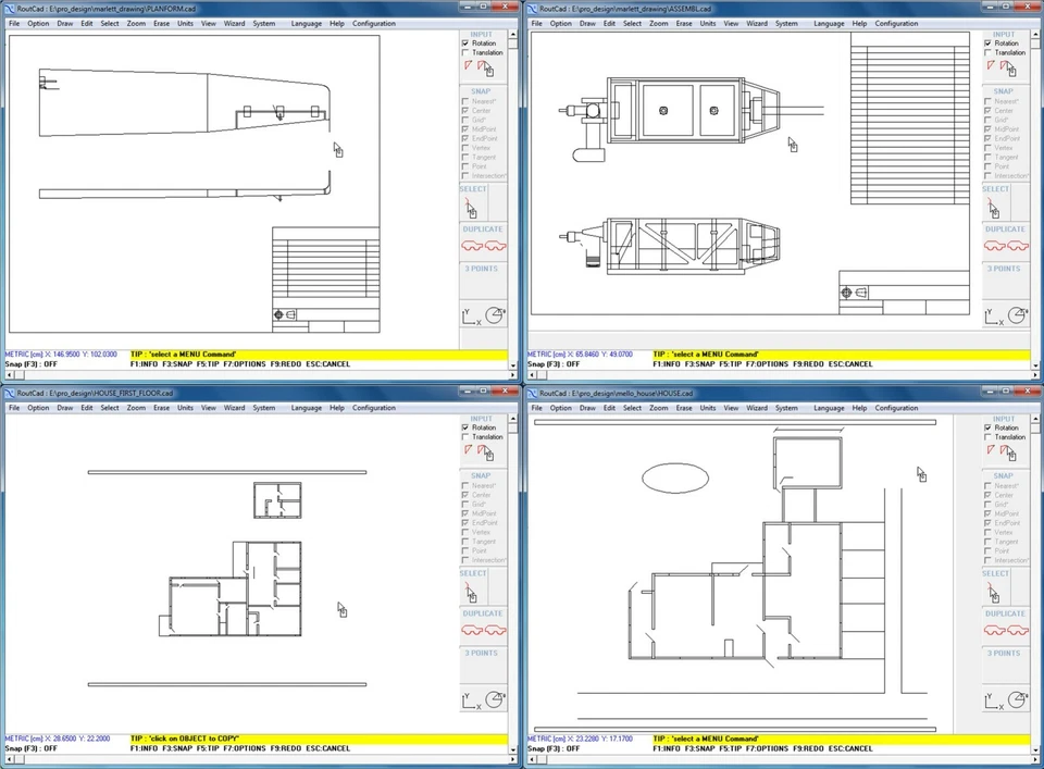 Electrical Mechanical Building Flooring Auto Plane CAD Design Software RoutCad - Image 2 of 4