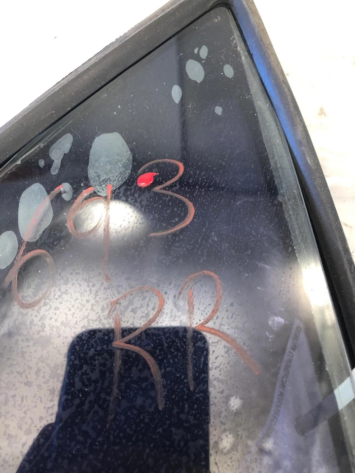 1999 NISSAN ALTIMA задняя четверть двери стекла пассажирской стороне справа RH OEM - Изображение 3 из 4