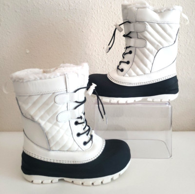 All In Motion Target Kids Skylar Waterproof Lace Up Winter Snow Boots Size 2