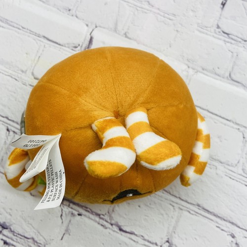 Bearington Collection Plush Pumpkin Smiley Face Man Stuffed Animal - Picture 5 of 10