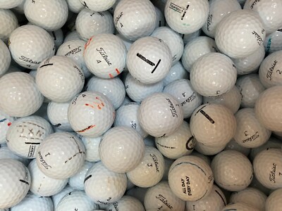 50 A\ B GRADE QUALITÄT TITLEIST TOUR SOFT LAKE GOLFBÄLLE