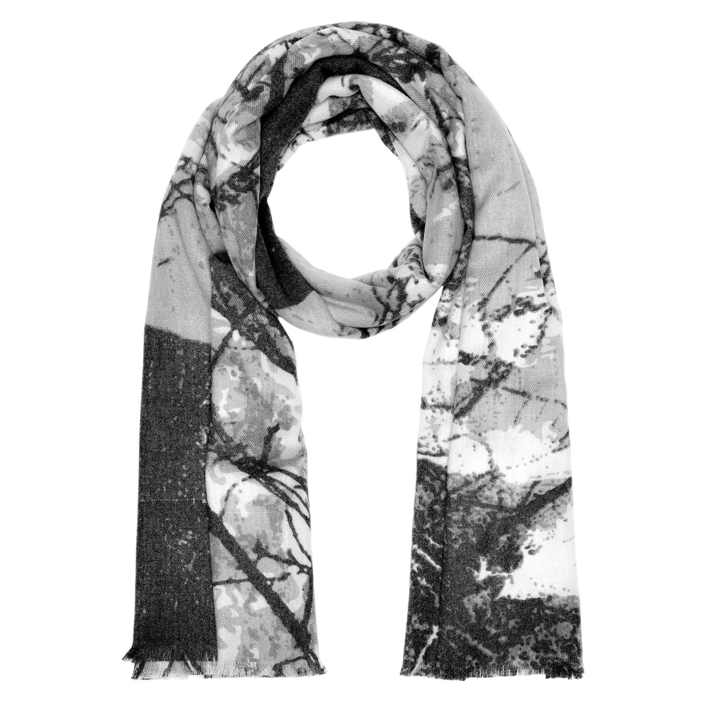 Женский шарф Schal lang, зимний шарф Blumen, французский шарф Autiga