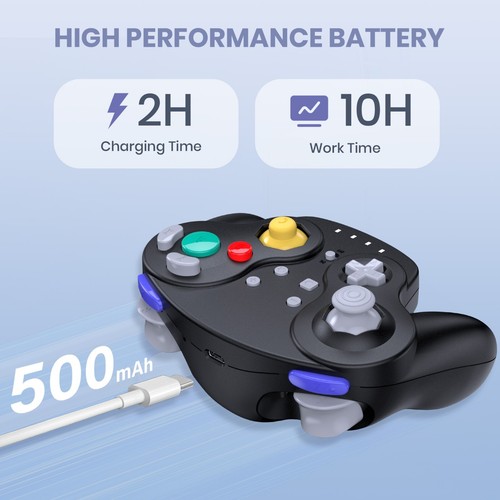 Controlador de interruptor NGC inalámbrico Bluetooth para Android PC Switch mando a distancia - Imagen 2 de 8