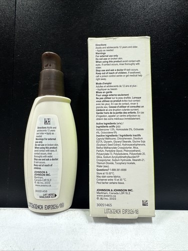 Crema hidratante diaria Aveeno Positively Radiant FPS 30. Nuevo en caja - 2,3 oz/68 ml Exp.08/2026 - Imagen 5 de 7