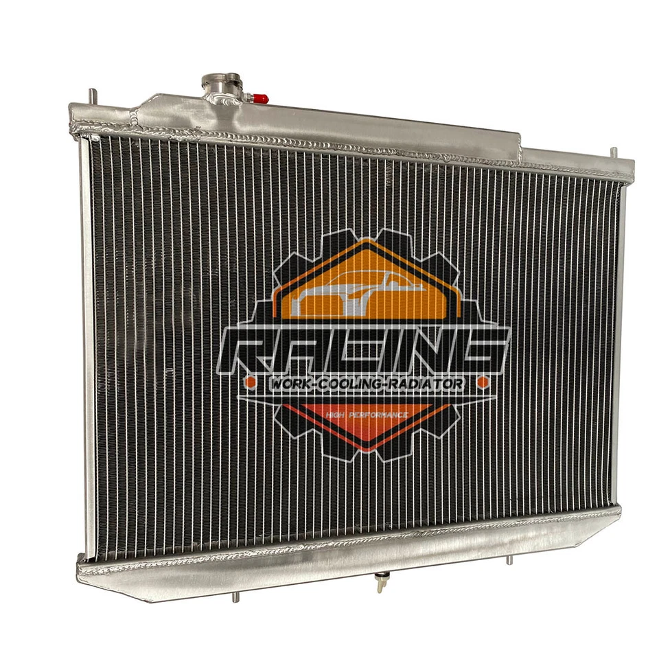 Aluminum Radiator For 1999-2015 Frontier/2000-2004 Nissan Xterra 2.4L 3.3L L4 V6 - Image 3 of 4
