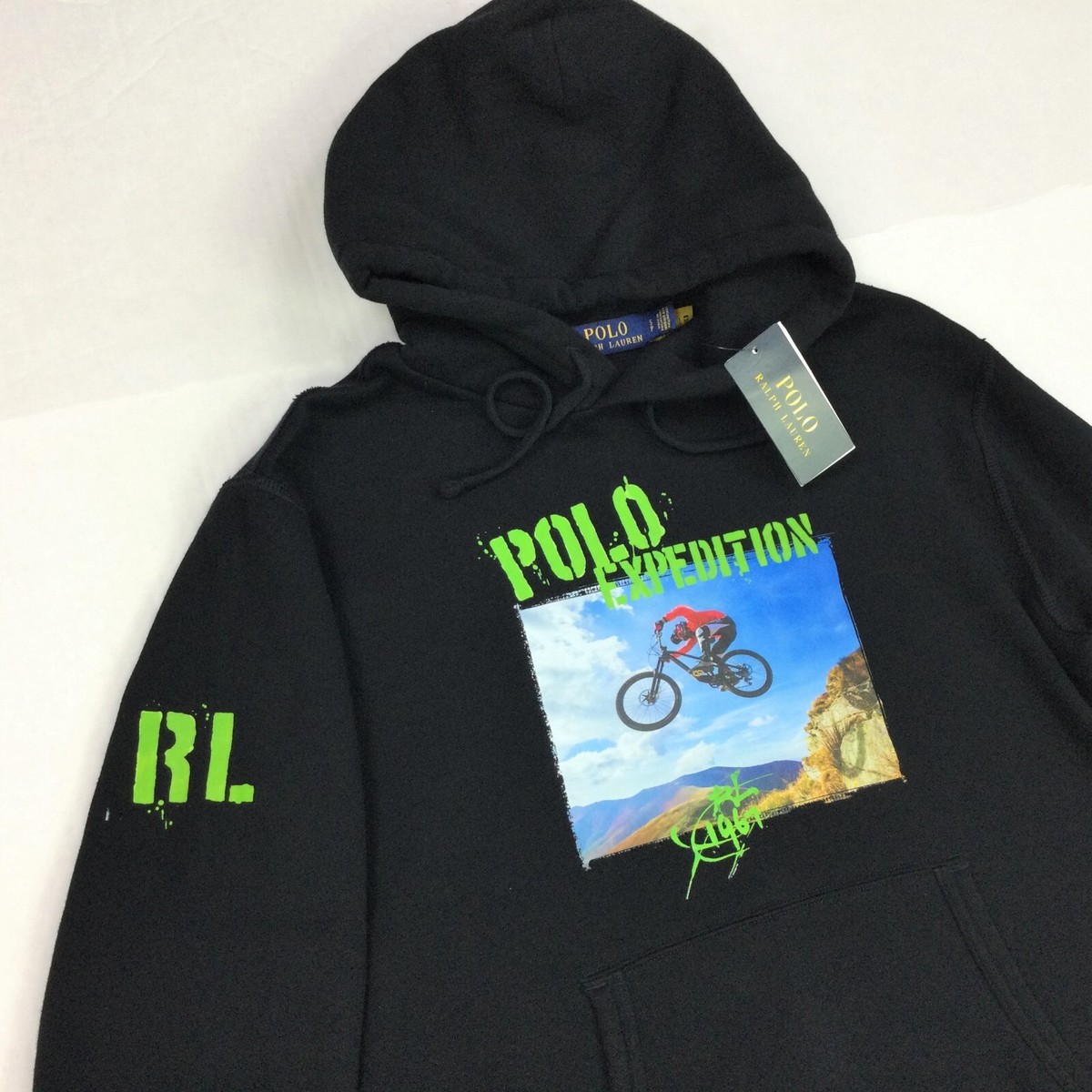 じ*ん様 polo by RalphLaurenビックポニーswag スケーター Polo Ralph Lauren Men Expedition Mt Bike Graphic Fleece Hoodie