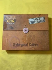 Murder Mystery Party Case Files: Underwood Cellars Unsolved Mystery Detective...