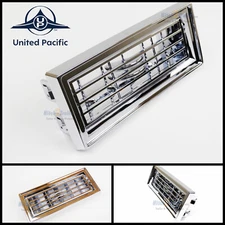 Chrome Plastic Dash Heater Air Conditioner A/C Vent For 2000-Older Peterbilt 