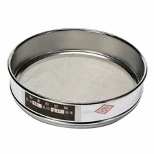 4-200 Mesh 4.75-0.075mm Aperture Lab Standard Test Sieve Stainless Steel 20cm