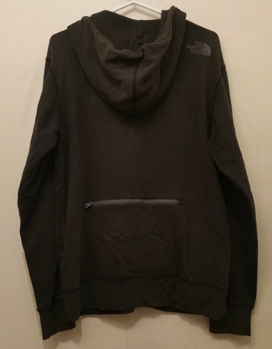 The North Face Hombre medio Full Zip Sudadera con capucha gris Chaqueta - Imagen 8 de 9