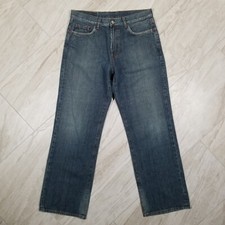 VTG LUCKY BRAND DUNGAREES Jeans Mens 32x30 Distressed Made in USA Denim Pants